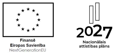 Logo-nacionālais attīstības plāns finansē eiropas savienība Next genberation EU
