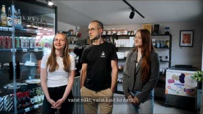 Jauniešu kompetenču pilnveides prakse kafejnīcā "Kafevego&shop"