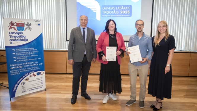 "Latvijas Labākais tirgotājs 2025" apbalvošana