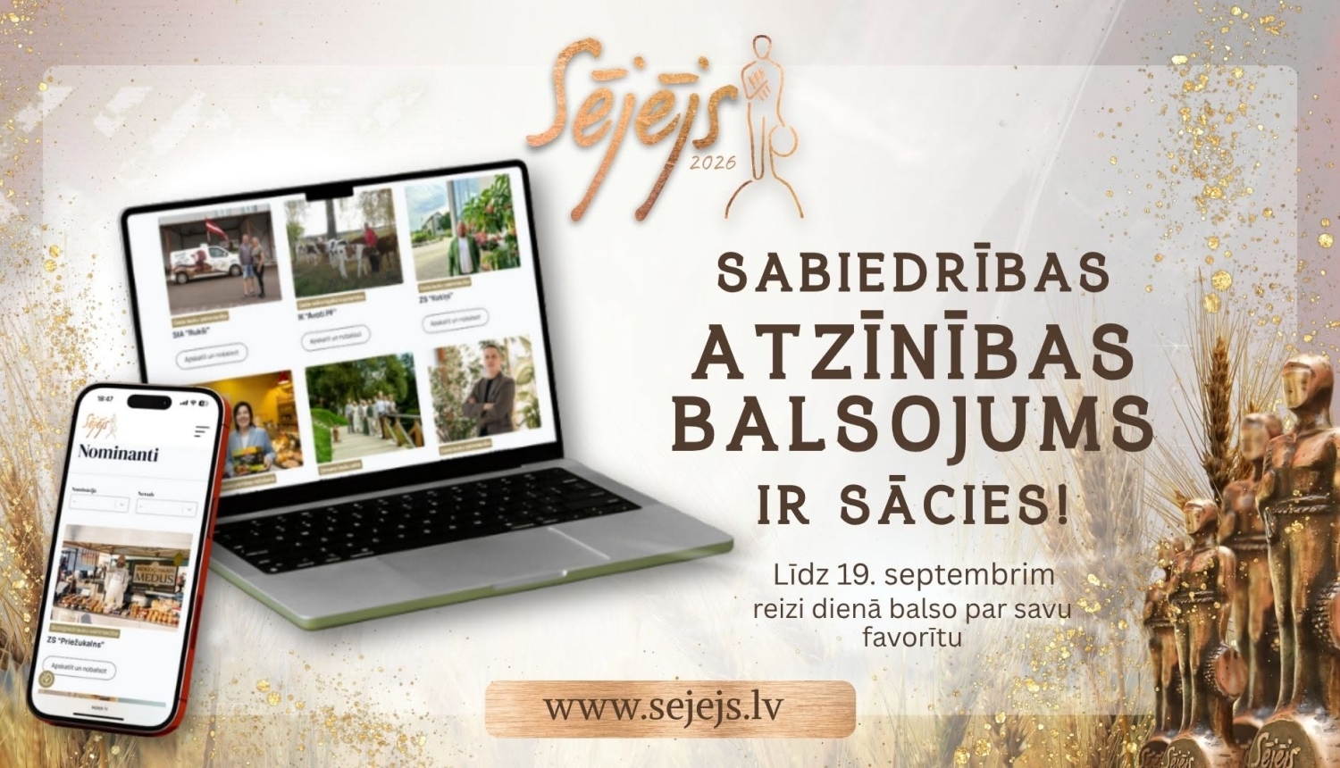 Sējējs Sabiedrības atzinības balsojums