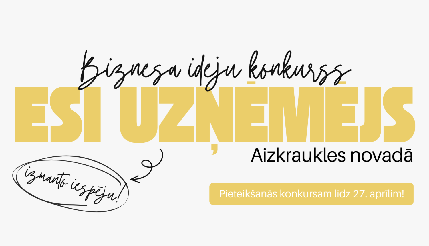 Esi uzņēmējs