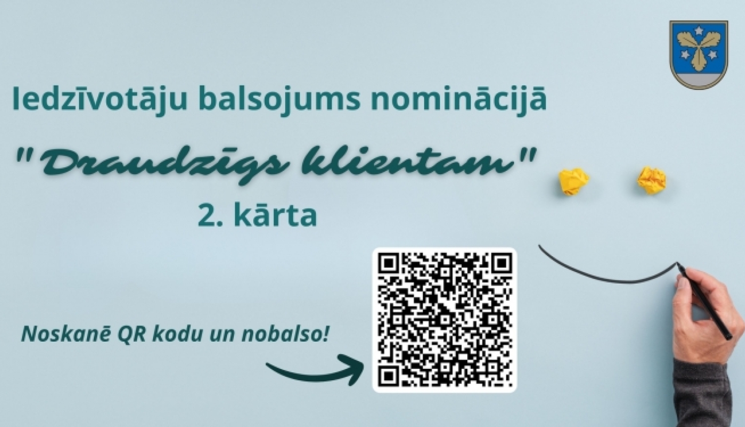 draudzīgs klientam balsojums