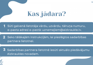 ka jādara, lai pievienotos mobilajai lietotnei